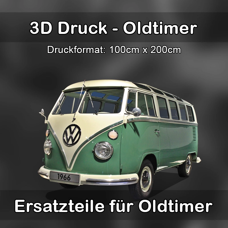Großformat 3D Druck für Oldtimer Restauration in Ronneburg-Thüringen 