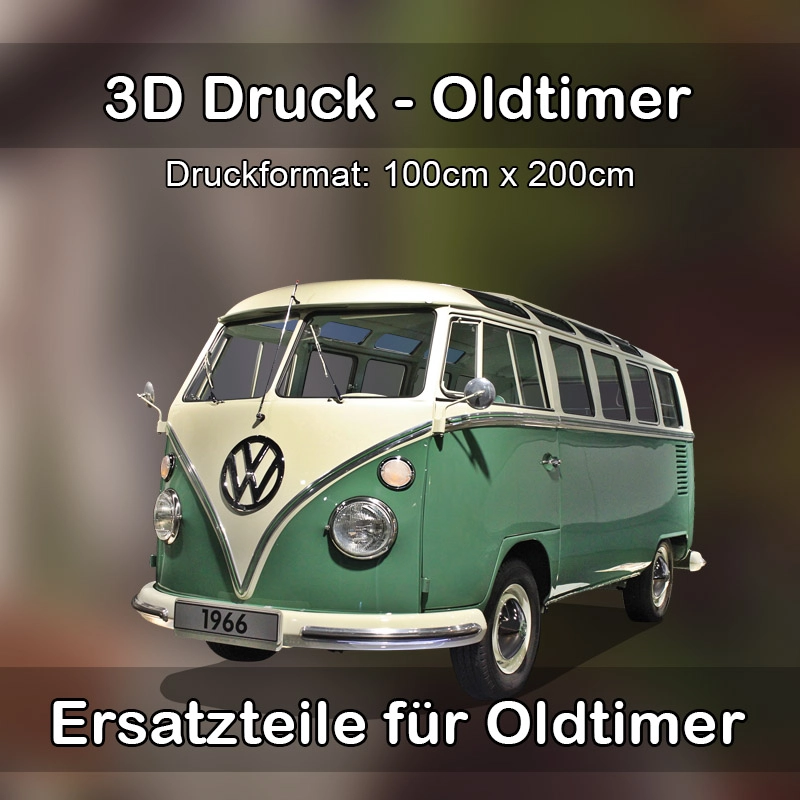 Großformat 3D Druck für Oldtimer Restauration in Rosbach vor der Höhe 