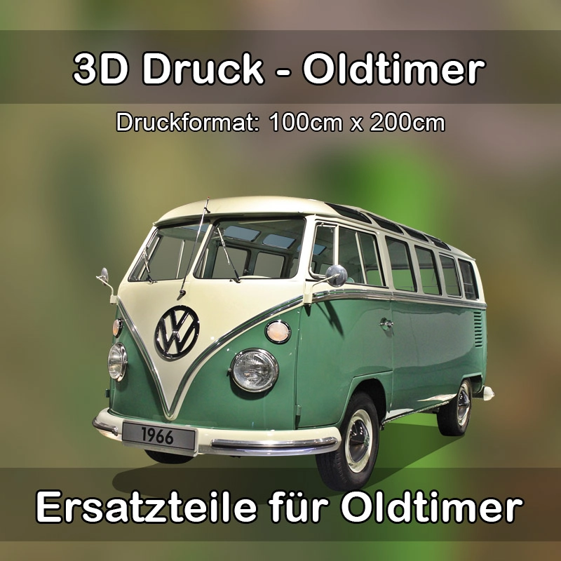 Großformat 3D Druck für Oldtimer Restauration in Rosenfeld 