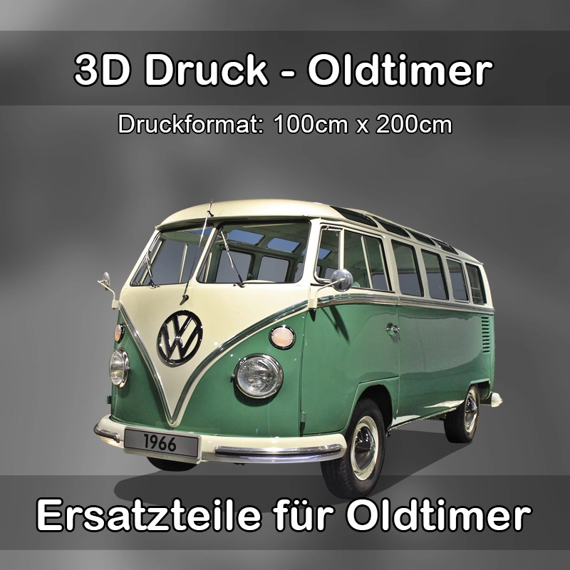 Großformat 3D Druck für Oldtimer Restauration in Rosenheim 