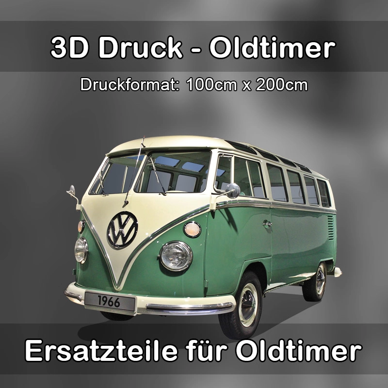 Großformat 3D Druck für Oldtimer Restauration in Rossau-Sachsen 