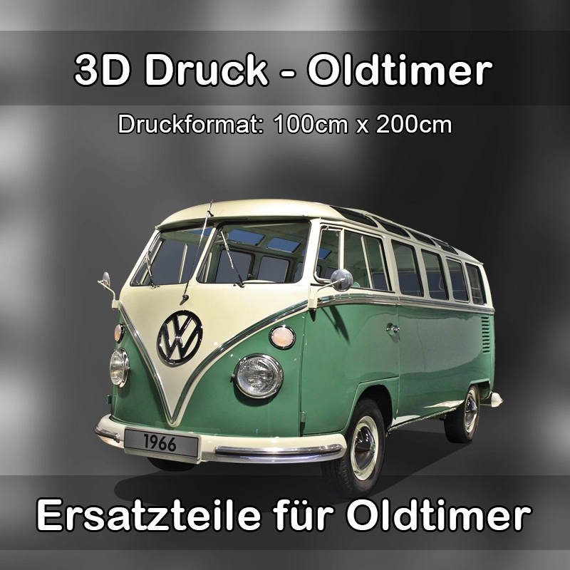 Großformat 3D Druck für Oldtimer Restauration in Roßwein 