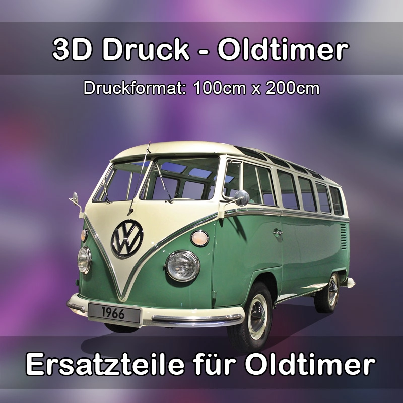 Großformat 3D Druck für Oldtimer Restauration in Rottach-Egern 