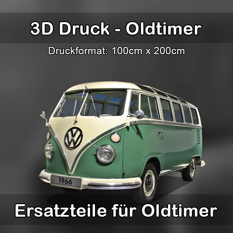 Großformat 3D Druck für Oldtimer Restauration in Rottenburg an der Laaber 
