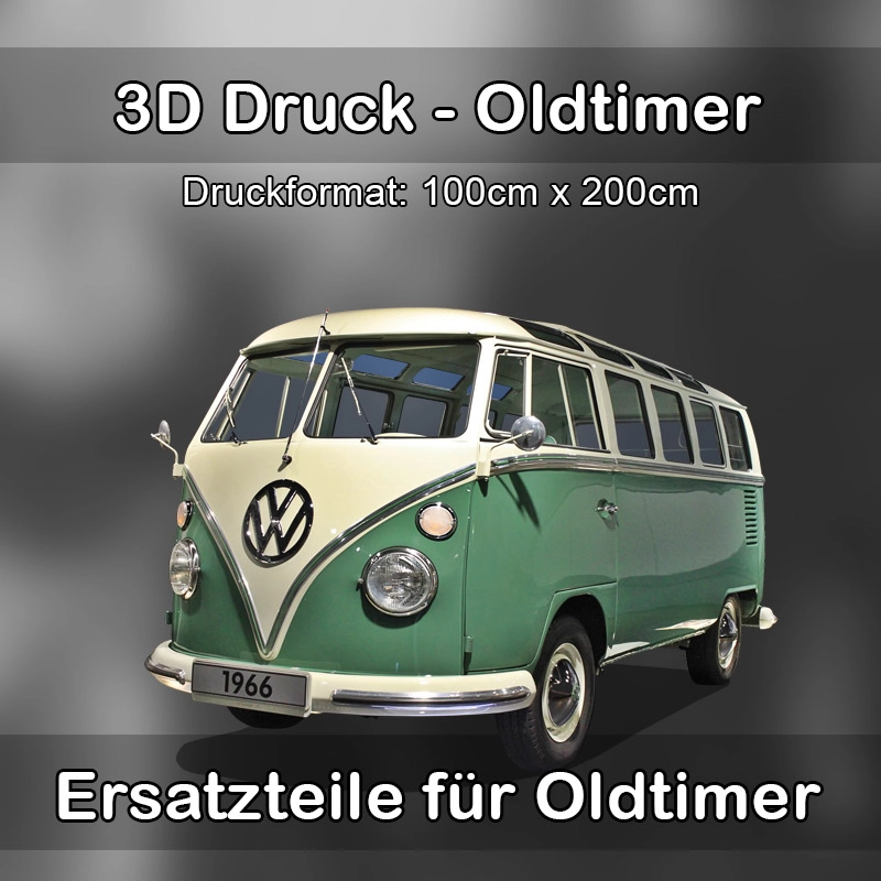 Großformat 3D Druck für Oldtimer Restauration in Rudolstadt 