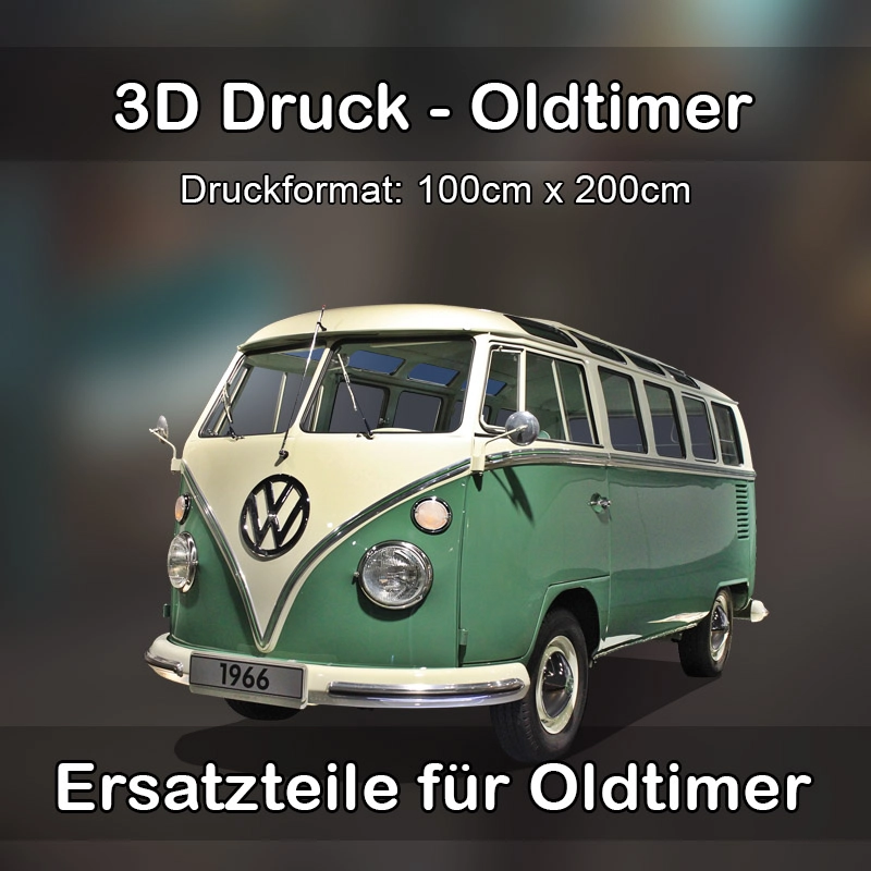 Großformat 3D Druck für Oldtimer Restauration in Rüdersdorf bei Berlin 