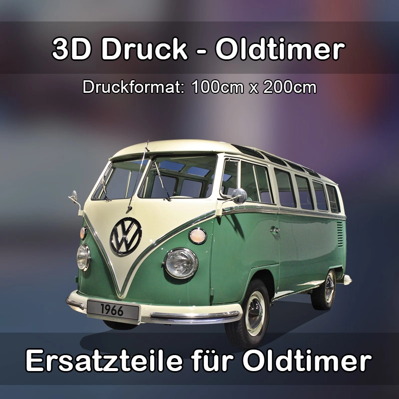 Großformat 3D Druck für Oldtimer Restauration in Rüsselsheim am Main 