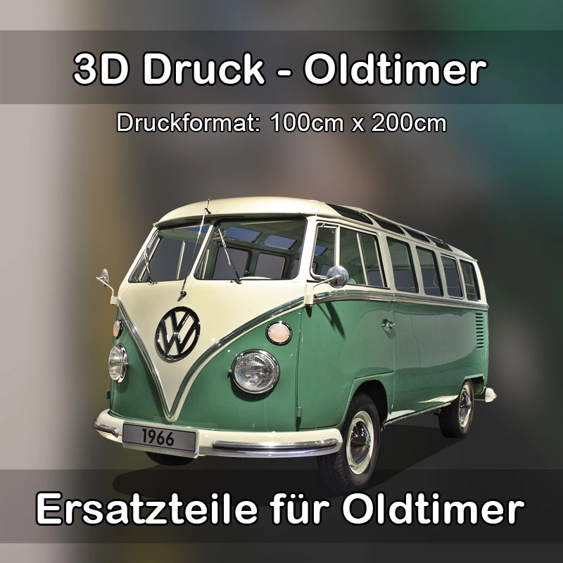 Großformat 3D Druck für Oldtimer Restauration in Ruhla 