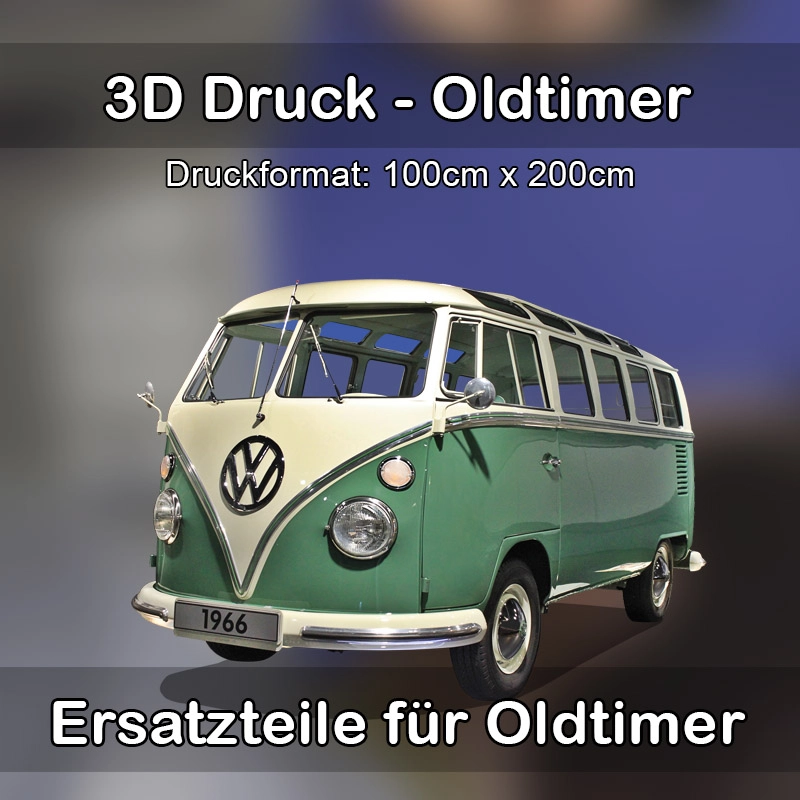 Großformat 3D Druck für Oldtimer Restauration in Ruhland 