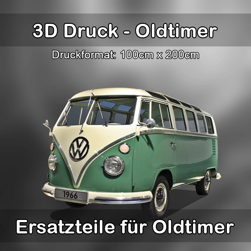 Großformat 3D Druck für Oldtimer Restauration in Rutesheim 