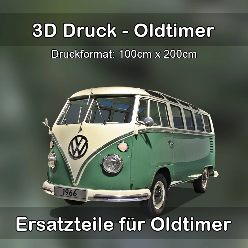 Großformat 3D Druck für Oldtimer Restauration in Saarbrücken 
