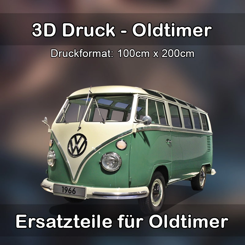 Großformat 3D Druck für Oldtimer Restauration in Saarburg 