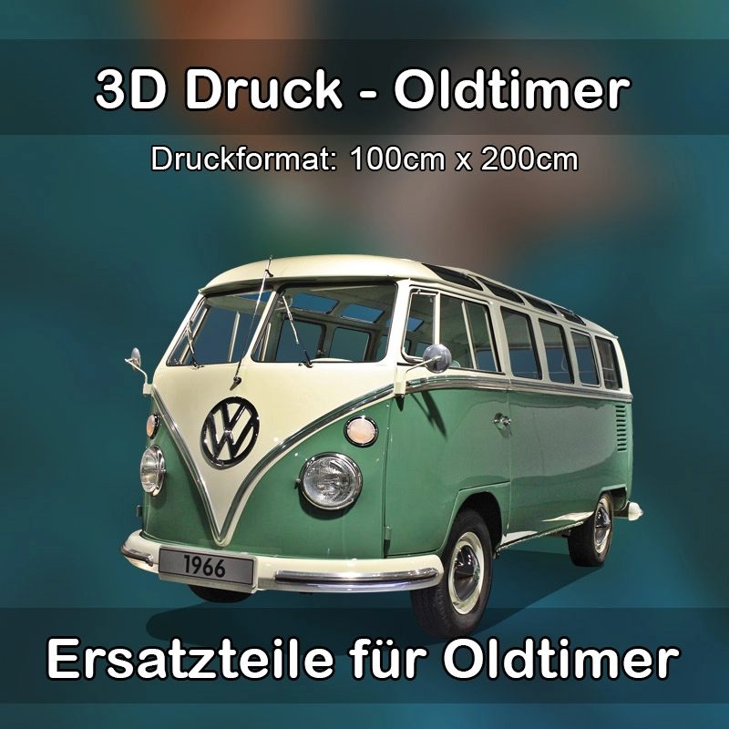 Großformat 3D Druck für Oldtimer Restauration in Sachsenheim 