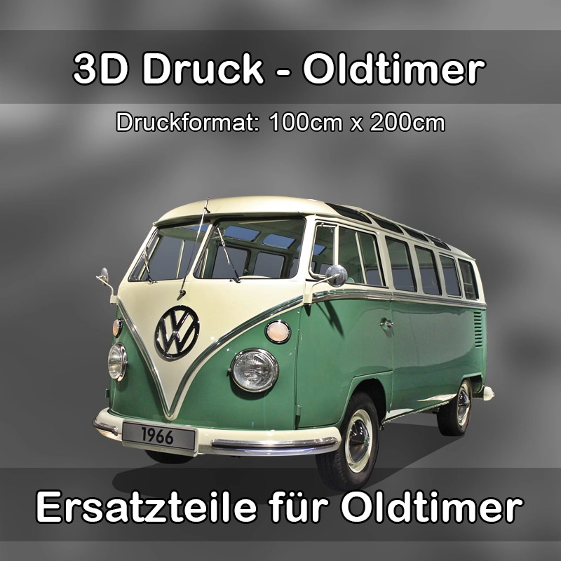 Großformat 3D Druck für Oldtimer Restauration in Salzgitter 