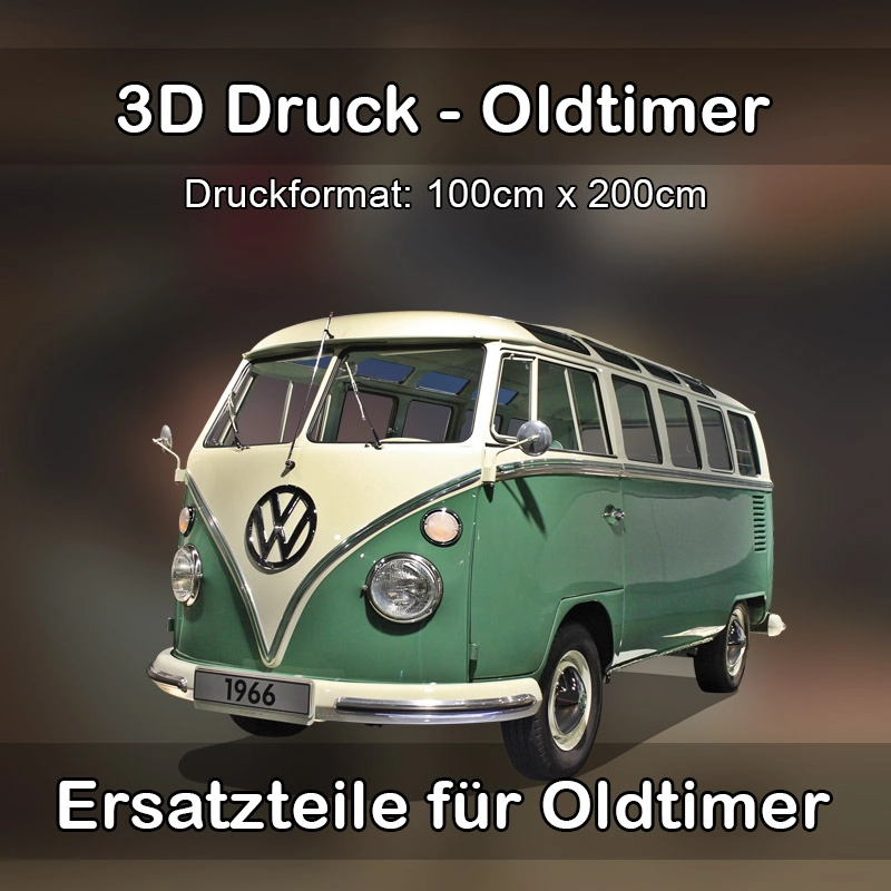 Großformat 3D Druck für Oldtimer Restauration in Salzkotten 