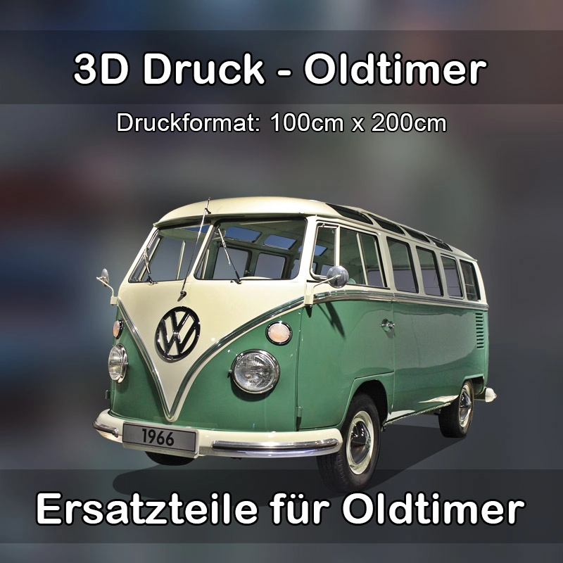 Großformat 3D Druck für Oldtimer Restauration in Salzwedel 