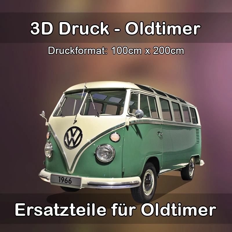 Großformat 3D Druck für Oldtimer Restauration in Sandhausen 