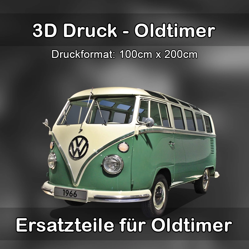 Großformat 3D Druck für Oldtimer Restauration in Sangerhausen 