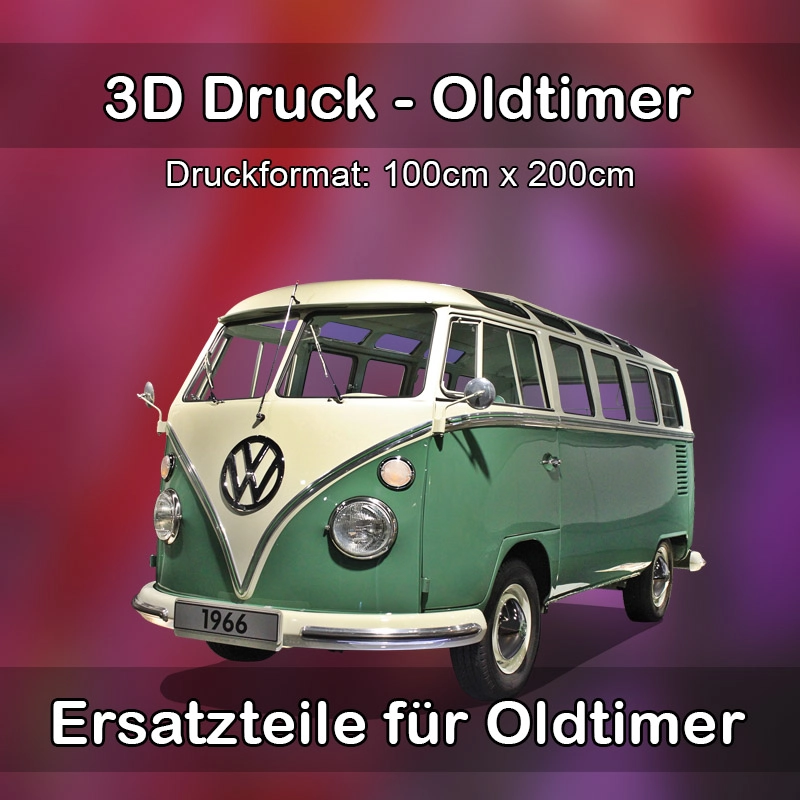 Großformat 3D Druck für Oldtimer Restauration in Sanitz 