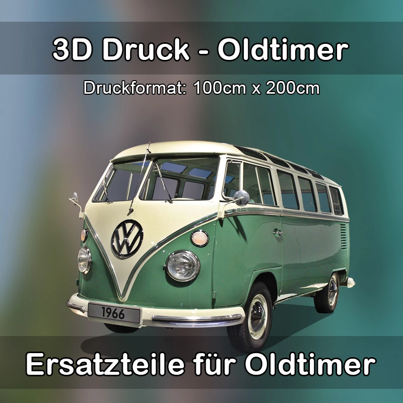 Großformat 3D Druck für Oldtimer Restauration in Sankt Egidien 