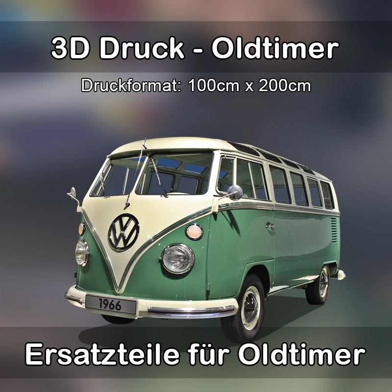 Großformat 3D Druck für Oldtimer Restauration in Sankt Wolfgang 