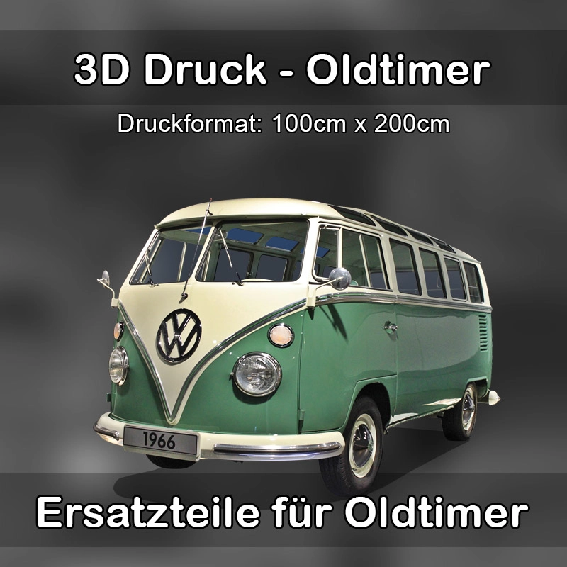 Großformat 3D Druck für Oldtimer Restauration in Sarstedt 