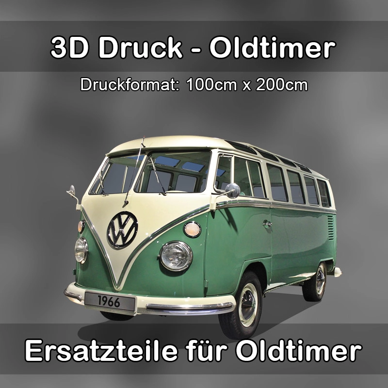 Großformat 3D Druck für Oldtimer Restauration in Sasbach am Kaiserstuhl 