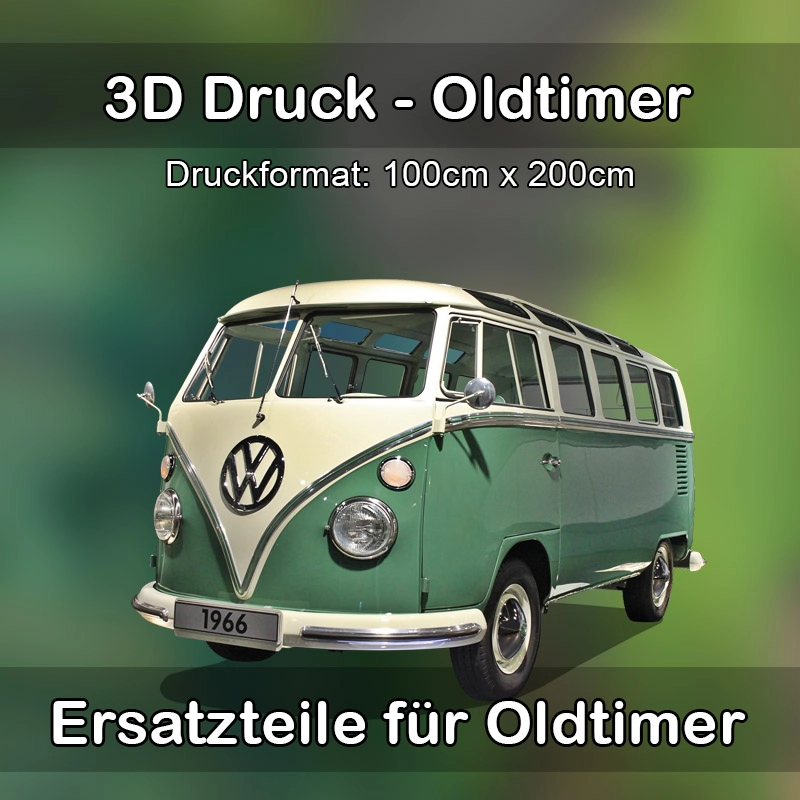 Großformat 3D Druck für Oldtimer Restauration in Sassenberg 