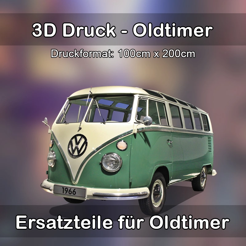 Großformat 3D Druck für Oldtimer Restauration in Satteldorf 