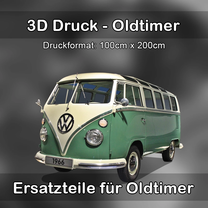Großformat 3D Druck für Oldtimer Restauration in Sauerlach 