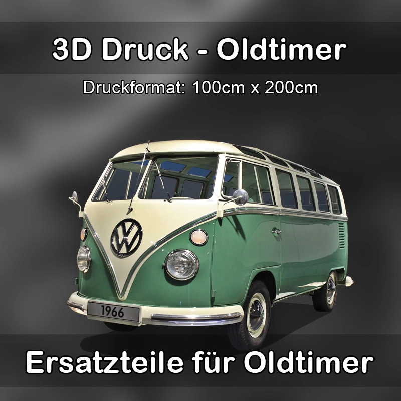Großformat 3D Druck für Oldtimer Restauration in Saulheim 