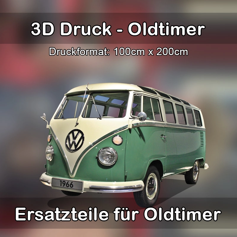 Großformat 3D Druck für Oldtimer Restauration in Schaafheim 