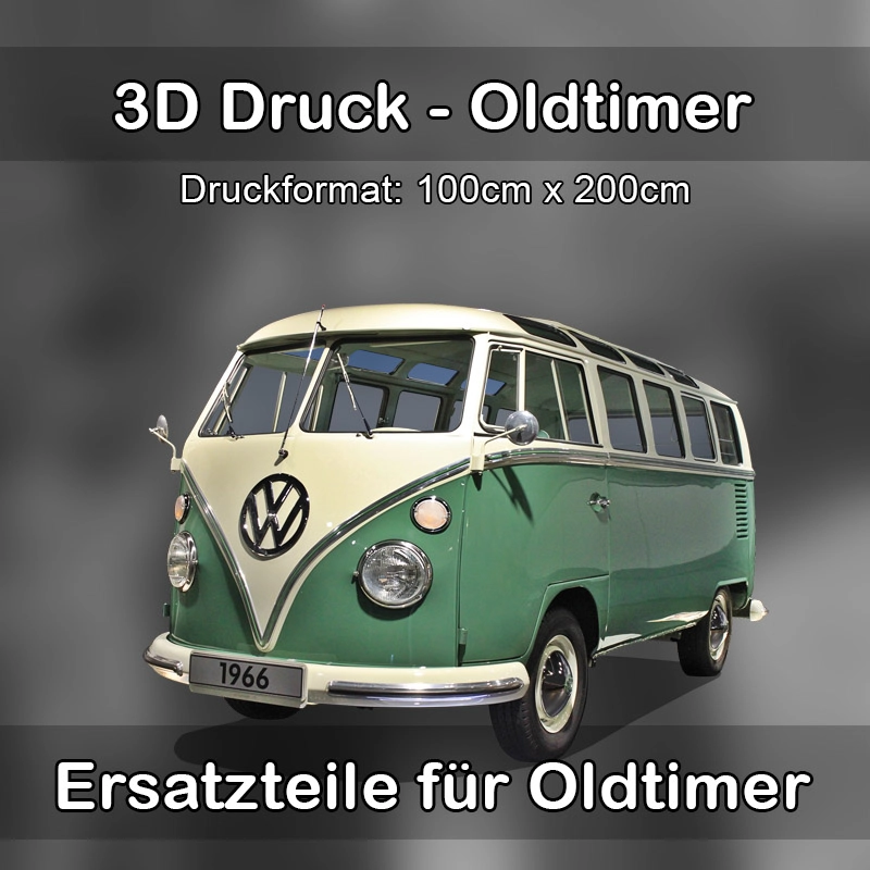 Großformat 3D Druck für Oldtimer Restauration in Schalksmühle 