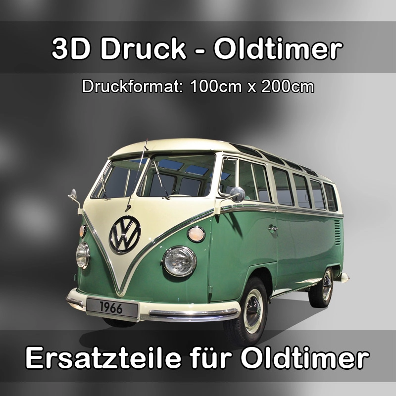 Großformat 3D Druck für Oldtimer Restauration in Schallstadt 
