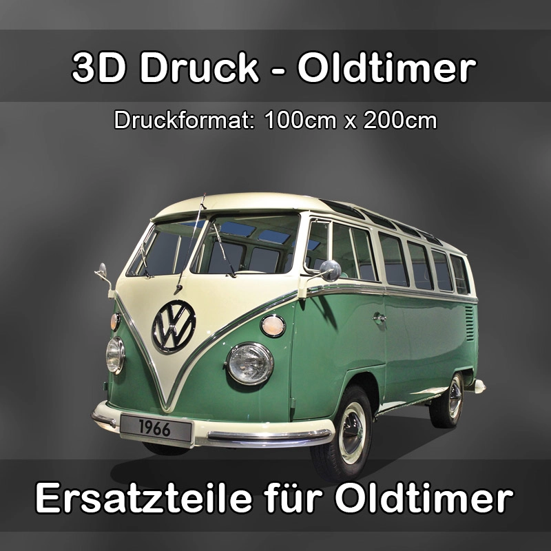 Großformat 3D Druck für Oldtimer Restauration in Scharbeutz 