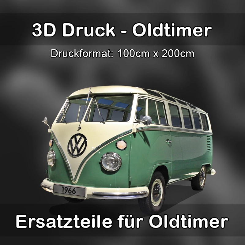 Großformat 3D Druck für Oldtimer Restauration in Scheeßel 
