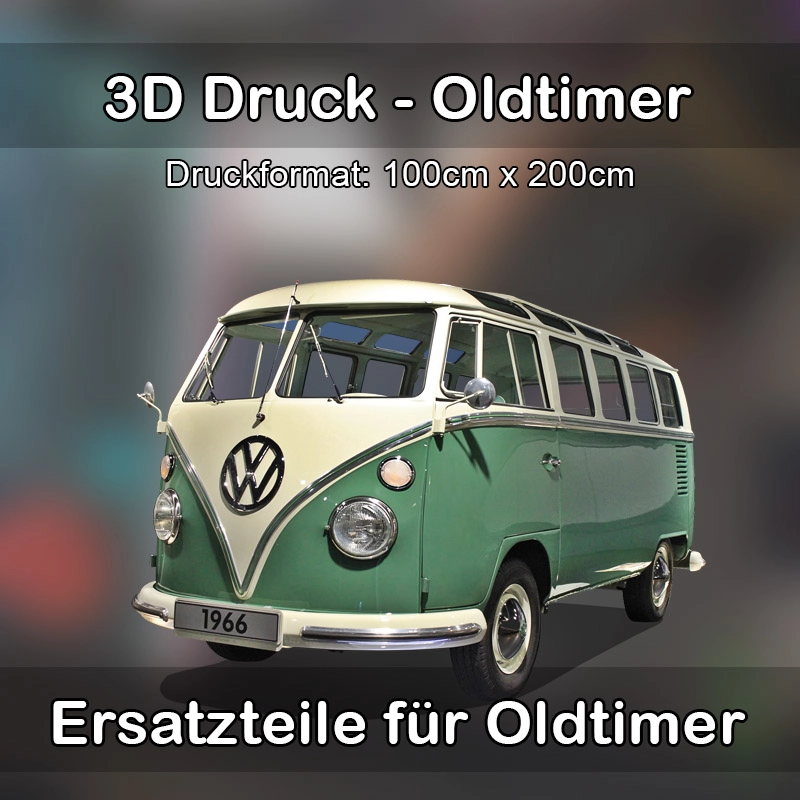 Großformat 3D Druck für Oldtimer Restauration in Scheidegg 