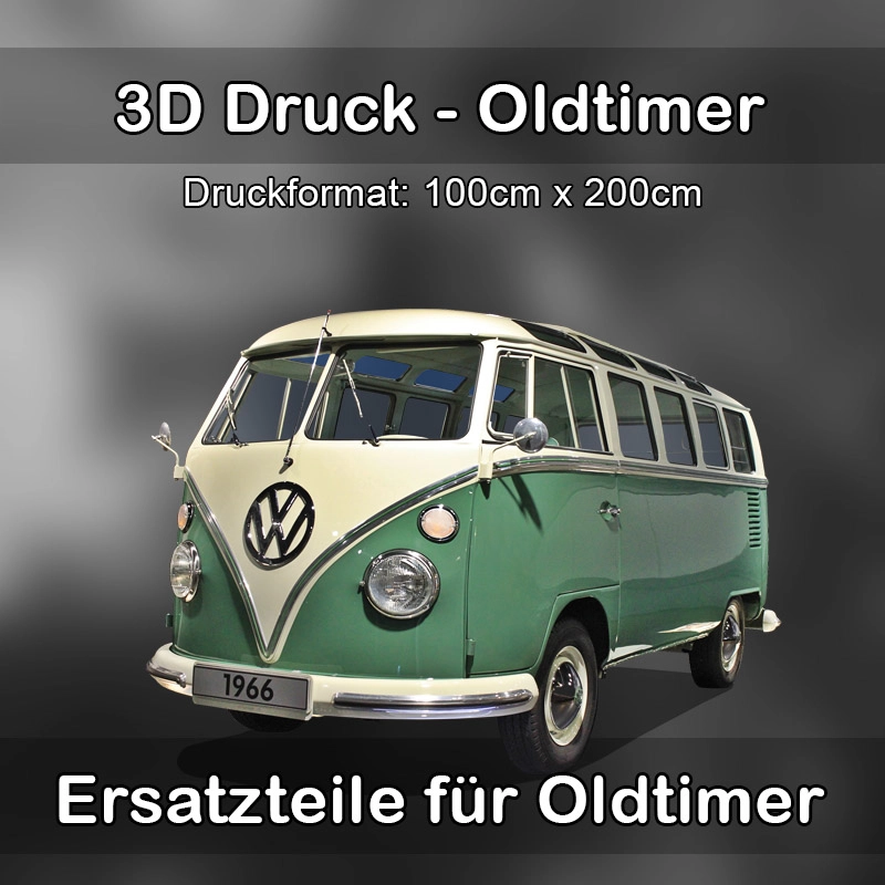 Großformat 3D Druck für Oldtimer Restauration in Scheinfeld 
