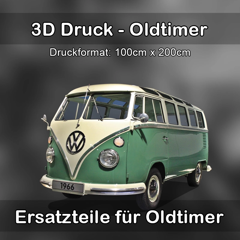 Großformat 3D Druck für Oldtimer Restauration in Schemmerhofen 
