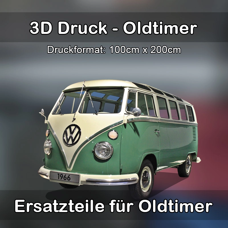 Großformat 3D Druck für Oldtimer Restauration in Schenklengsfeld 