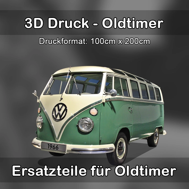 Großformat 3D Druck für Oldtimer Restauration in Schernfeld 