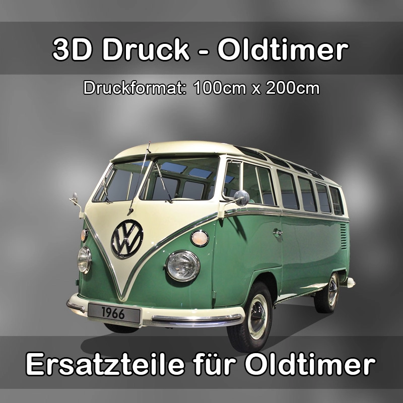 Großformat 3D Druck für Oldtimer Restauration in Scheßlitz 