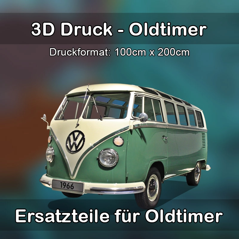 Großformat 3D Druck für Oldtimer Restauration in Scheyern 