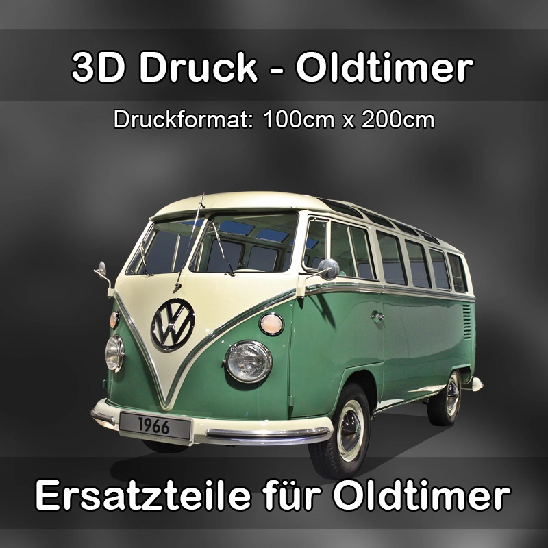 Großformat 3D Druck für Oldtimer Restauration in Schiffdorf 
