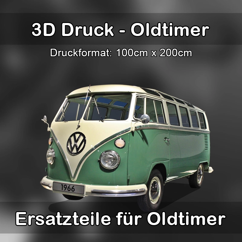 Großformat 3D Druck für Oldtimer Restauration in Schiffweiler 