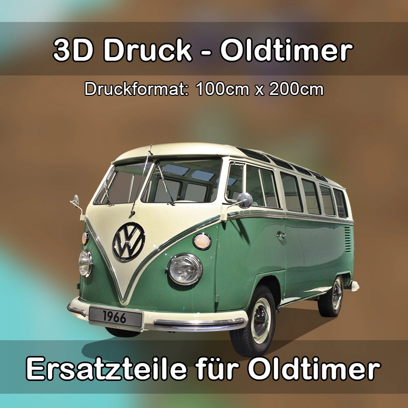 Großformat 3D Druck für Oldtimer Restauration in Schiltach 