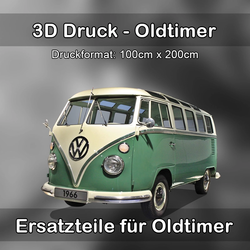 Großformat 3D Druck für Oldtimer Restauration in Schkeuditz 