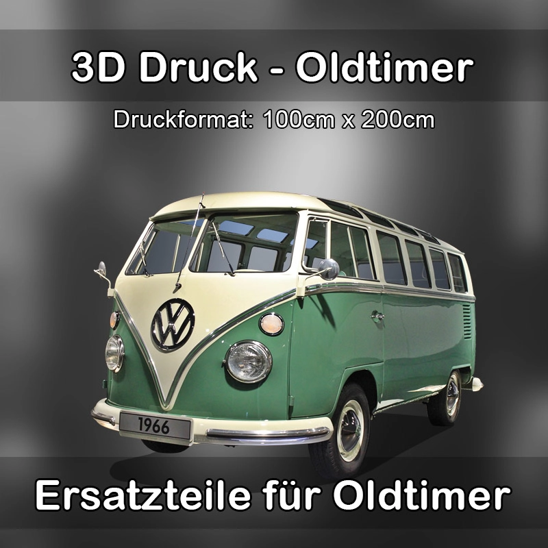 Großformat 3D Druck für Oldtimer Restauration in Schkopau 