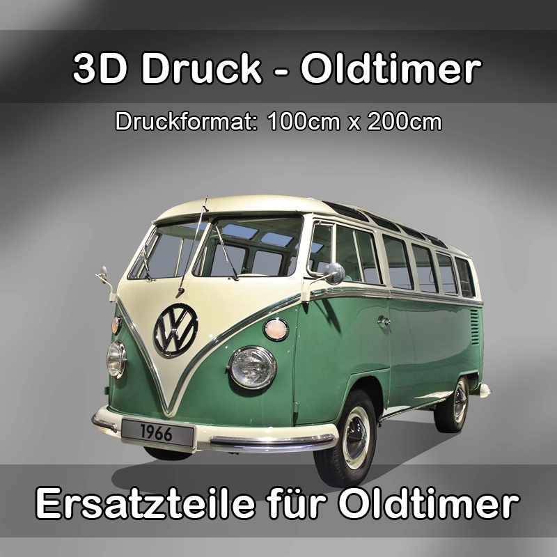 Großformat 3D Druck für Oldtimer Restauration in Schleswig 