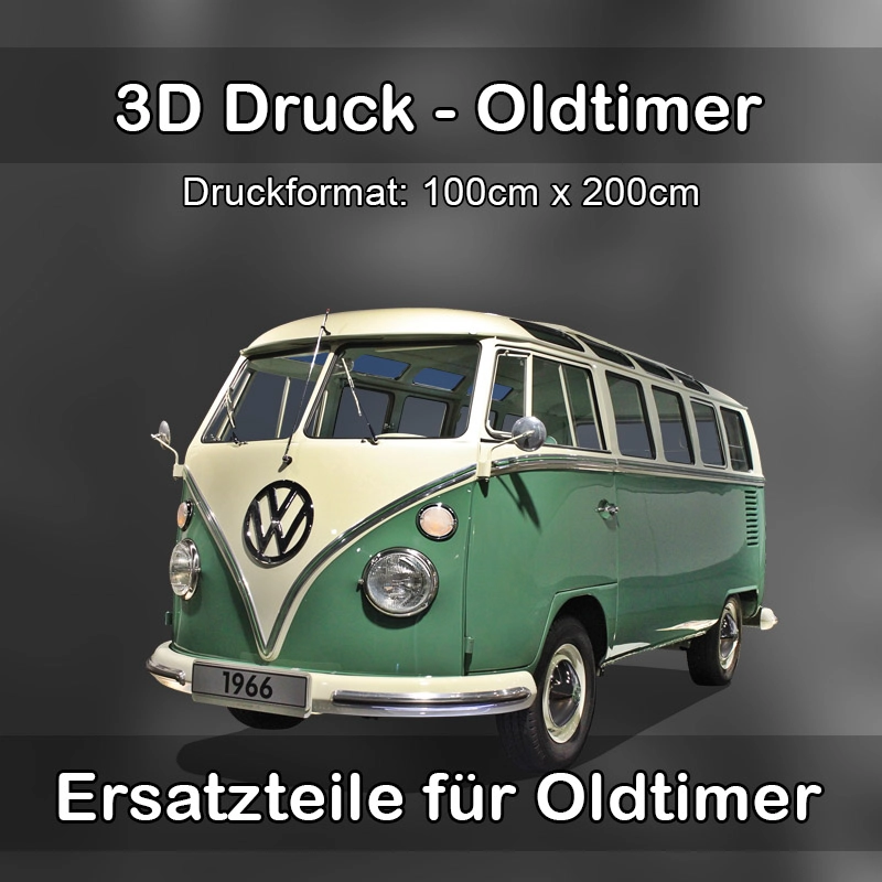 Großformat 3D Druck für Oldtimer Restauration in Schleusingen 